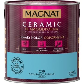 FARBA MAGNAT CERAMIC 2,5L C39 NATURALNY TURKUS