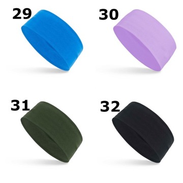 Классическая женская повязка на уши, гладкий хлопок, Хлопок ЦВЕТА