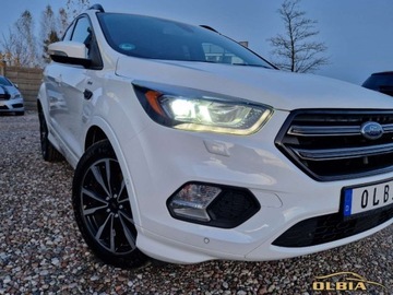 Ford Kuga II SUV Facelifting 2.0 TDCi 150KM 2017 Ford Kuga St-line Radar ACC Park Assist Pierwszy Wlasciciel 2.0 Diesel, zdjęcie 5