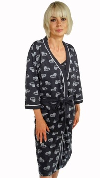 Мягкий ТЕПЛЫЙ БАННЫЙ ХАЛАТ домашний халат ______ ХЛОПОК __ L