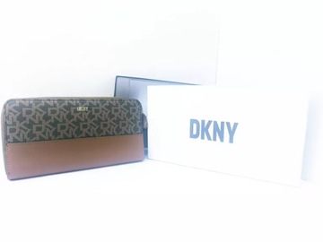 PORTFEL DKNY BRAZOWY DAMSKI +PUDELKO