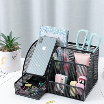 НАСТОЛЬНЫЙ ОРГАНАЙЗЕР ЯЩИК ДЛЯ ИНСТРУМЕНТОВ, 6 ОТДЕЛЕНИЙ, ЯЩИК