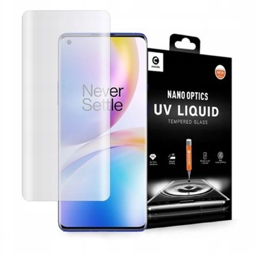 SZKŁO HARTOWANE MOCOLO UV + LAMPA DO ONEPLUS 8 PRO
