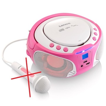 RADIOODTWARZACZ Lenco SCD-650 CD FM AUX KARAOKE