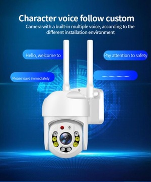 5G НАРУЖНАЯ IP WIFI FULL HD PTZ-КАМЕРА TUYA