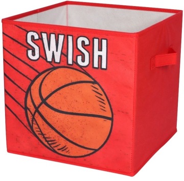 KOSZPOJEMNIK PUDEŁKO NA ZABAWKI SWISH 30x30x30 cm