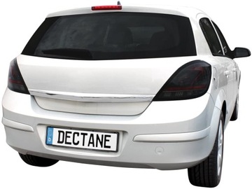 KARDANU SVĚTLA ZADNÍ LED OPEL ASTRA H 5D ČERNÉ