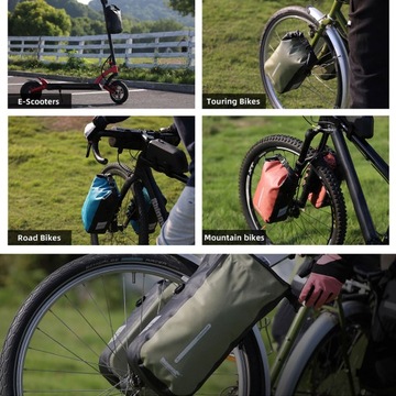 Быстросъемная сумка для передней вилки велосипеда объемом 4 л