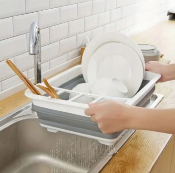 DISHBOARD DRYER складная силиконовая сушилка большая стоячая