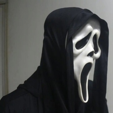 МАСКА УЖАСОВ HALLOWEEN GHOSTFACE ДЛЯ ВЗРОСЛЫХ