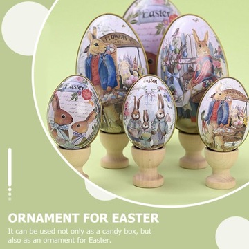 МЕТАЛЛИЧЕСКАЯ КОНФЕТНИЦА ДЛЯ ПАСХАЛЬНЫХ ЯИЦ