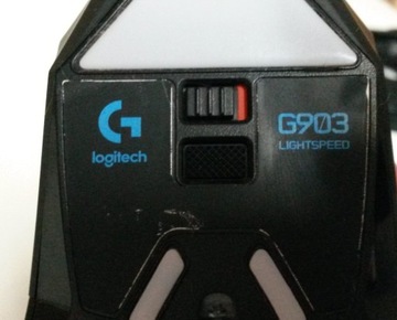 Myszka bezprzewodowa Logitech G903 sensor optyczny