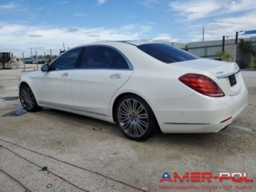 Mercedes Klasa S W222 2017 Mercedes-Benz Klasa S 550_4MATIC_4.6 L_449 km_2017r 4.6 Benzyna 449KM, zdjęcie 2