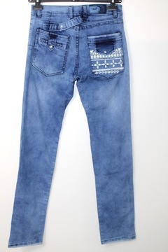 x5 DIESEL Modne Męskie Proste Spodnie Jeans S/M W32, L34