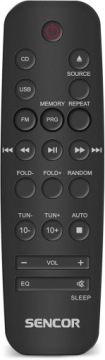 Стерео Mp3 BT USB CD-плеер Sencor SMC4120B