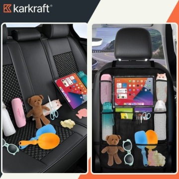 АВТОМОБИЛЬНЫЙ ОРГАНАЙЗЕР-ПРОТЕКТОР СПИНКИ СИДЕНЬЯ ЗАЩИТНЫЙ КОВРИК XXL