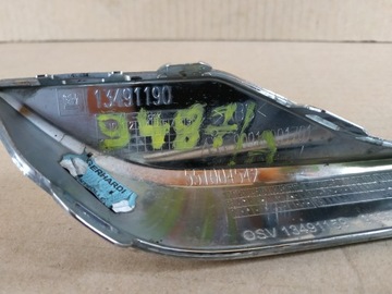 CHRÓM MASKA MŘÍŽKY OPEL INSIGNIA B LEVÝ