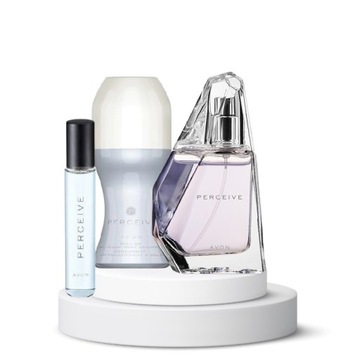 Avon Perceive Zestaw [Perfumy + Kulka + Perfumetka