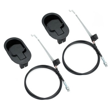 Рычаг для шезлонга с черной ручкой, 2 шт.