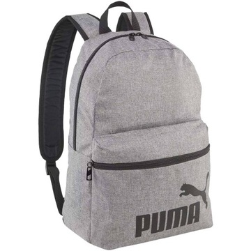 PUMA PHASE BACKPACK 090118 01 PLECAK MIEJSKI SZKOLNY SPORTOWY SZARY