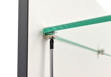 Полкодержатель стеклянный ЭККО 4-8 мм 10 шт.