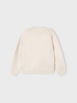 Mayoral Sweter 4.301 Écru Regular Fit