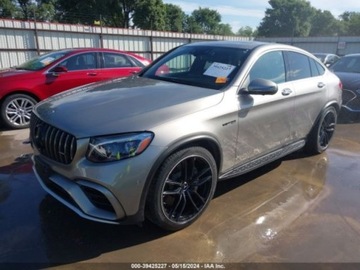 Mercedes GLC C253 2019 Mercedes-Benz GLC 63 amg coupe, 2019r., 4x4, 4.0L 4.0 Benzyna 469KM, zdjęcie 1