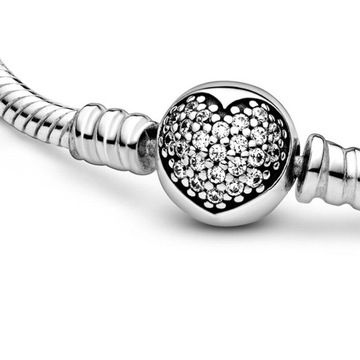 Bransoletka Modułowa do Charms Beads S925 19 cm