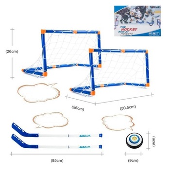 Игровой набор HOVER Football HOCKEY для ДЕТЕЙ + диск с клюшками для ворот