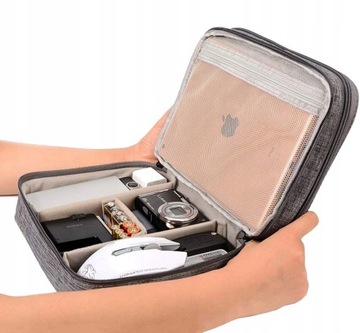 СУМКА-ОРГАНИЗАТОР ДЛЯ ПУТЕШЕСТВИЯ ДЛЯ ЗАРЯДНЫХ КАБЕЛЕЙ