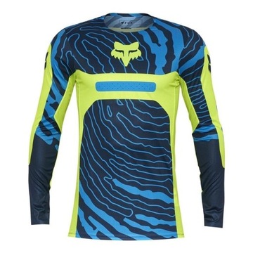 Bluza cross FOX FLEXAIR IMPRESSION FLUORESCENT YELLOW żółty fluo GRATISY