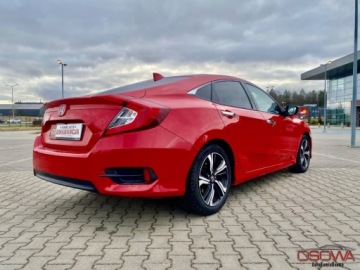 Honda Civic X Sedan 4d Facelifting 1.5 VTEC TURBO 182KM 2019 Honda Civic 1.5ivtec 183KM Polski salon 1 wl serwis bogata wersja zamiana., zdjęcie 12