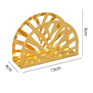 Позолоченный квадратный держатель для салфеток из нержавеющей стали, держатель для полотенец,