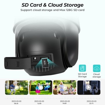 Wi-Fi КАМЕРА Поворотная на 360° В помещении На открытом воздухе