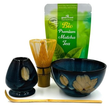 Zestaw Matcha Startowy do Matchy Herbata MyMatcha Premium Magnolia