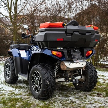 BOX SHARK BOX REAR 112L XXL + УНИВЕРСАЛЬНЫЙ ЗАМОК QUAD ATV