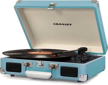 Gramofon Crosley Cruiser 33/45/78 RPM BT RCA Jack