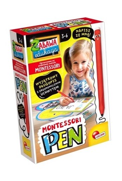 MONTESSORI PEN - DŁUGOPIS Z 32 TABLICZKAMI