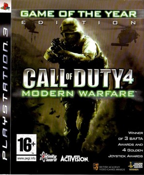 Игра для PS3 COD CALL OF DUTY 4 MODERN WARFARE Познакомьтесь с ИСТИННЫМ ЛИКОМ ВОЙНЫ