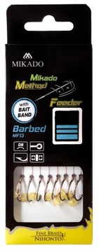Przypon Mikado Method Feeder Rigs Bait Band 12 Średnica (mm): 0.12, Rozmiar