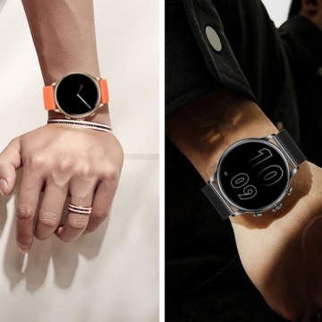 ЖЕНСКИЕ СМАРТЧАСЫ ПОЛЬСКОЕ МЕНЮ РАЗГОВОРЫ ЗДОРОВЬЕ СПОРТ AMOLED SMART WATCH PL