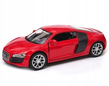 Audi R8 V10 2001 1:34 - 39 WELLY красный
