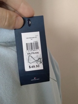 TOMMY HILFIGER KOSZULKA POLO MESKA r. XXL BAWEŁNA