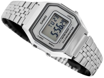 DAMSKI ZEGAREK CASIO LA680WEA-7EF RETRO PUDEŁKO