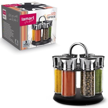 Przyprawnik Obrotowy na Stojaku Lamart LT7009