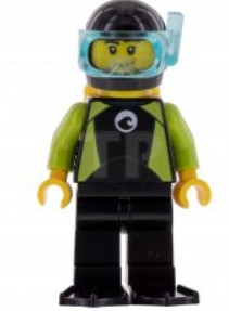 Figurka cty0958 LEGO CITY NUREK