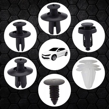 ЗАЖИМЫ, ШПИЛЬКИ, АВТОМОБИЛЬНЫЕ ЗАЖИМЫ ДЛЯ ОБИВКИ АВТОМОБИЛЯ