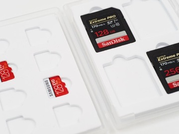 Коробка-органайзер для карт SD, micro SD, 12 карт ЧПУ