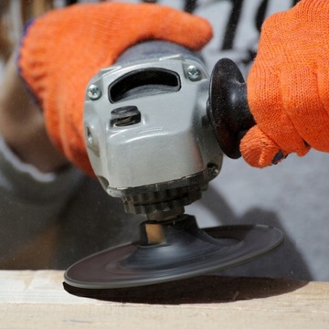 ШЛИФОВАЛЬНЫЙ ДИСК ПО ДЕРЕВУ ПЛОСКИЙ РАШПИЛЬНЫЙ ДИСК 125 мм