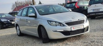 Peugeot 308 II 2014 Peugeot 308 1.6 HDI 120 kM Klima Nawigacja Temp LED Bluetooth Serwis GWARA, zdjęcie 10